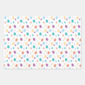 Whimsical Decorated Easter Egg Pattern Inpakpapier Vel (Voorkant)