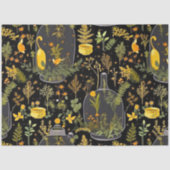 Whimsical Decoupage Tissue Papier Glas Terraria (Voorkant)