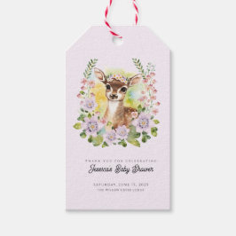 Whimsical Deer Baby shower Gift Labels Cadeaulabel
