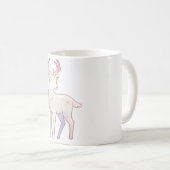 Whimsical Deer Delight � Leuke Dierlijke Kunst Koffiemok (Voorkant rechts)