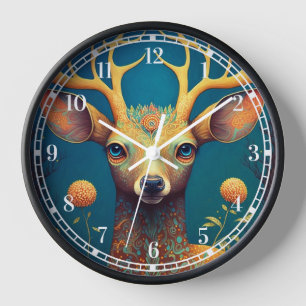 Whimsical Deer Fantasy Art