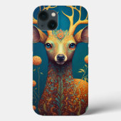 Whimsical Deer Fantasy Art Case-Mate iPhone Case (Achterkant)