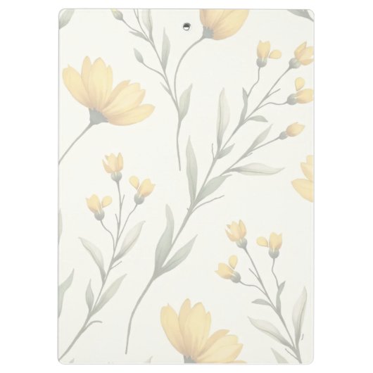 Whimsical Deer & Hedgehog Clipboard  Klembord (Achterkant)