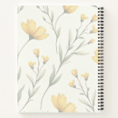 Whimsical Deer & Hedgehog Deluxe Spiral Notebook Notitieboek (Achterkant)