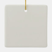 Whimsical Deer with Red Bow Christmas Ornament (Achterkant)