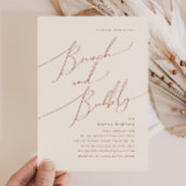 Whimsical Desert | Beige Brunch en Bubble Kaart