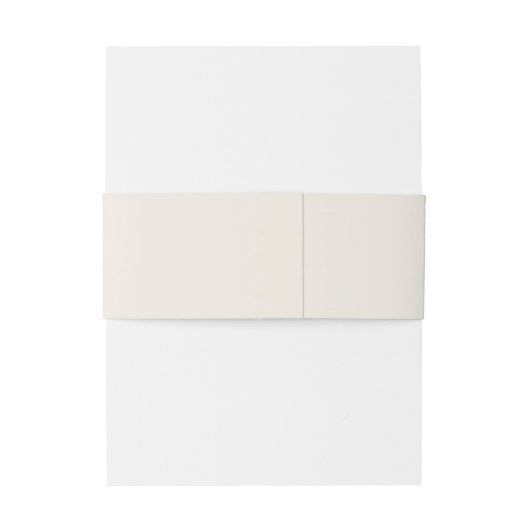 Whimsical Desert | Beige Uitnodigingen Wikkel (Achterkant Voorbeeld)