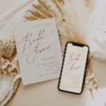 Whimsical Desert | Beige Vrijgezellenfeest Kaart<br><div class="desc">Deze witte woestijn | De beige brudal-doucheuitnodiging is perfect voor uw eenvoudige rustige westerne beige en terracotta-vrijgezellenfeest. Het neutrale aardeboho kleurenpalet is zuidwest met een modern retro-gevoel. Het manuscript is een delicate minimalistische handgeschreven kalligrafie die vrij elegant en romantisch is. Het product is bewerkbaar en beschikt over voldoende lege ruimte,...</div>