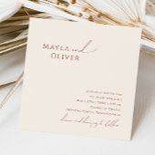 Whimsical Desert | Biggenpleisterweddenschap Kaart