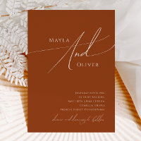 Whimsical Desert | Casual huwelijk in Terracotta