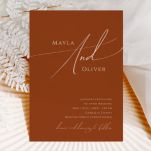 Whimsical Desert   Casual huwelijk in Terracotta Kaart