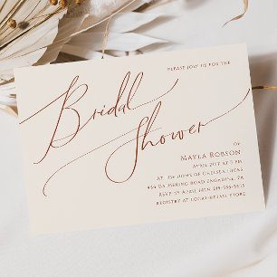 Whimsical Desert   Horizontaal beige Vrijgezellenf Kaart