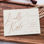 Whimsical Desert | Keuze uit het beige menu RSVP-k<br><div class="desc">Deze witte woestijn | De keuze voor beige menu's RSVP-kaart is perfect voor uw eenvoudige rustige, westerne beige en terracotta aardentonen bruiloft. Het neutrale aardeboho kleurenpalet is zuidwest met een modern retro-gevoel. Het manuscript is een delicate minimalistische handgeschreven kalligrafie die vrij elegant en romantisch is. Het product is bewerkbaar en...</div>