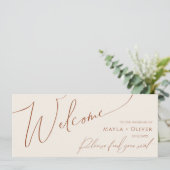 Whimsical Desert | Koptekst van beige-zitplaatskaa (Staand voorkant)