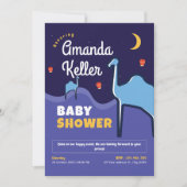 Whimsical Desert Night Baby shower Uitnodiging (Voorkant)