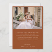 Whimsical Desert | Rust Flat Photo Hartelijk dank Bedankkaart (Achterkant)