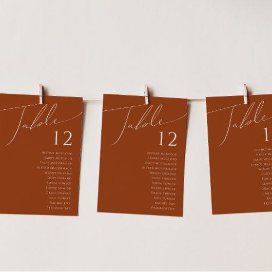 Whimsical Desert | Tabelnummer Terracotta