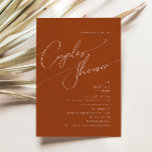 Whimsical Desert | Terracotta Couples Shower Kaart<br><div class="desc">Deze witte woestijn | terracotta koppels doucheuitnodiging is perfect voor je eenvoudige, rustige westerne beige en terracotta aardtoon. Het neutrale aardeboho kleurenpalet is zuidwest met een modern retro-gevoel. Het manuscript is een delicate minimalistische handgeschreven kalligrafie die vrij elegant en romantisch is. Het product is bewerkbaar en beschikt over voldoende lege...</div>
