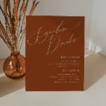 Whimsical Desert | Terracotta Signature Drinken Reclamebord Met Voetstuk<br><div class="desc">Deze witte woestijn | terracotta signatuur drink het pedestal-teken perfect voor je eenvoudige rustige westerne beige en terracotta aardnoten bruiloft. Het neutrale aardeboho kleurenpalet is zuidwest met een modern retro-gevoel. Het manuscript is een delicate minimalistische handgeschreven kalligrafie die vrij elegant en romantisch is. Het product is bewerkbaar en beschikt over...</div>