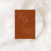 Whimsical Desert | Terracotta-tabel - Hartelijk da Briefkaart