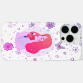 Whimsical Design - Colorful iPhone Case (Achterkant (horizontaal))