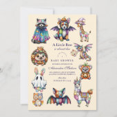 Whimsical Dieren Halloween Kaart (Voorkant)