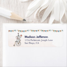 Whimsical dieren olifant circus adres