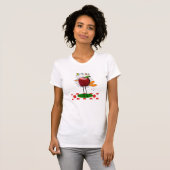 Whimsical Dietician T-Shirts Apple Bird (Voorkant volledig)