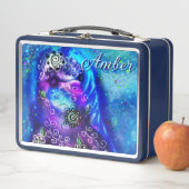 Whimsical Dolphin Blue Blauwgroen Kust Nautisch (In situ)