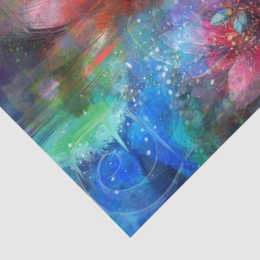 Whimsical Dolphin Coastal Nautical Decoupage Tissuepapier (Detail)