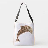 Whimsical Dolphin Crossbody Tas (Achterkant)