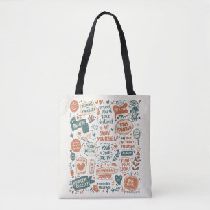Whimsical Doodle Art Prints Infunderen Uw Ruimte M Tote Bag
