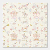 Whimsical Doodle Baby Jesus Manger Scene Behang (Voorkant)