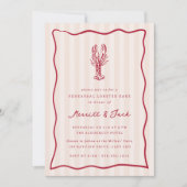 Whimsical Doodle Lobster Bake repetitie diner Kaart (Voorkant)