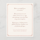 Whimsical Doodle Moderne Kerstfoto Budget (Achterkant)