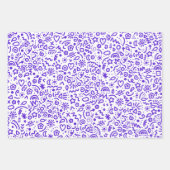 Whimsical Doodles Colorful Wrapping Paper (Voorkant 3)