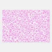 Whimsical Doodles Colorful Wrapping Paper (Voorkant)