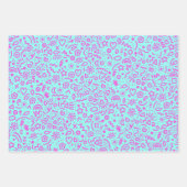 Whimsical Doodles Colorful Wrapping Paper (Voorkant)