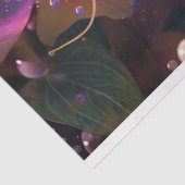 Whimsical Doorschijnend Levendig Gekleurde Calla L Tissuepapier (Detail)