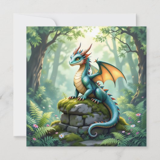 Whimsical Dragon beroemd gemaakt door Ancient Ston (Voorkant)