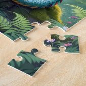 Whimsical Dragon beroemd gemaakt door Ancient Ston Legpuzzel (Zijkant)