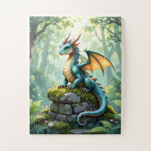 Whimsical Dragon beroemd gemaakt door Ancient Ston Legpuzzel