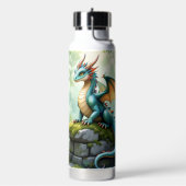 Whimsical Dragon beroemd gemaakt door Ancient Ston Waterfles (Links)