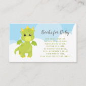 Whimsical Dragon Book Request Shower Informatiekaartje (Voorkant)