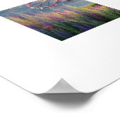 Whimsical Dragon Butterfly in Bloom: ingewikkeld Poster (Hoek)