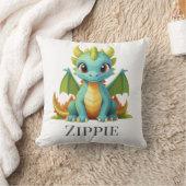 Whimsical Dragon Decor Gepersonaliseerd Sierkussen (Deken)
