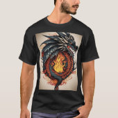 Whimsical Dragon Dream T-shirt (Voorkant)