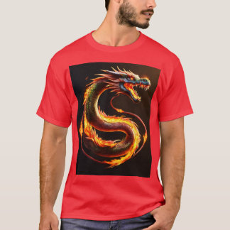 *Whimsical Dragon Dream - Waterverf Wash T-shirt