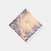 Whimsical Dragon Fantasy Baby Shower Servet (Hoek)