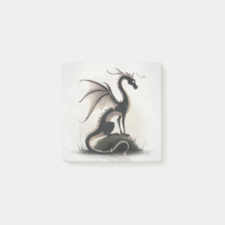 Whimsical Dragon Illustratie Post-it® Notes